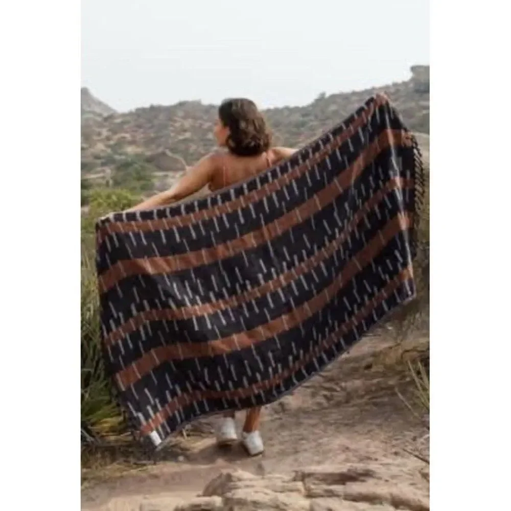 Sand Cloud Towels (2) Graphic Print Turkish 100% Cotton Beach Bath - Picture 5 of 9